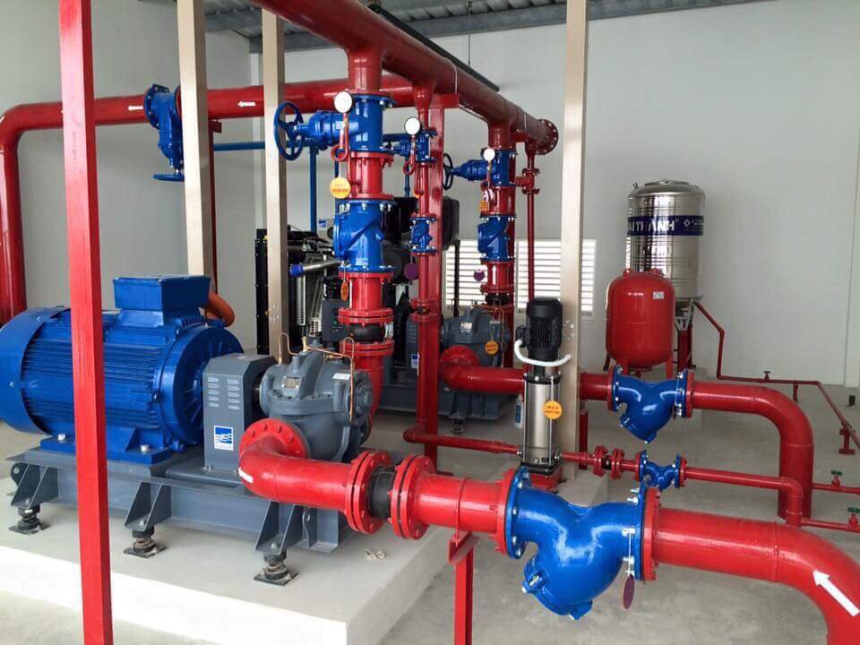 THIÊT KẾ THI CÔNG LẮP ĐẶT PHÒNG CHÁY CHỮA CHÁY CHO NHÀ MÁY PIN ẮC QUY 01
